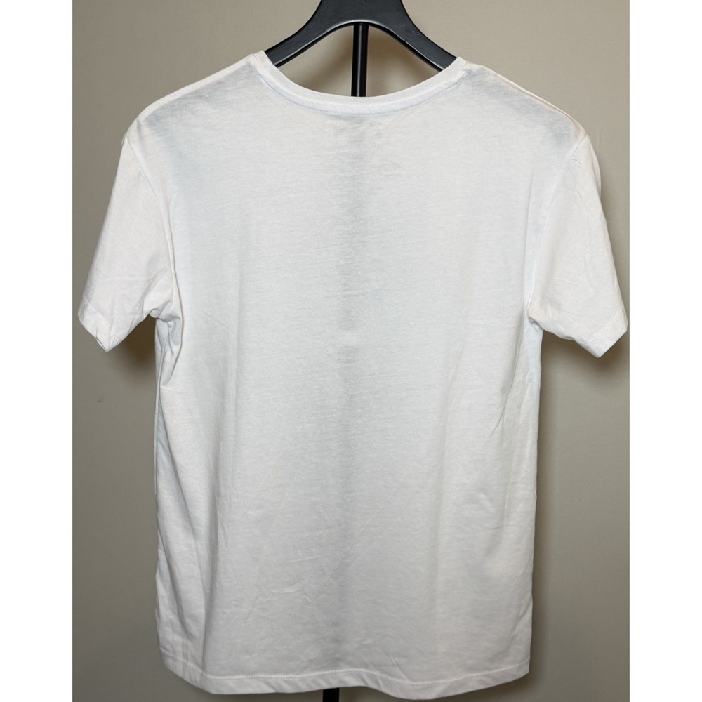 Def Leppard Women's White Cotton/Poly Knit Logo Graphic Crew Neck Tee XXL - Picture 2 of 5